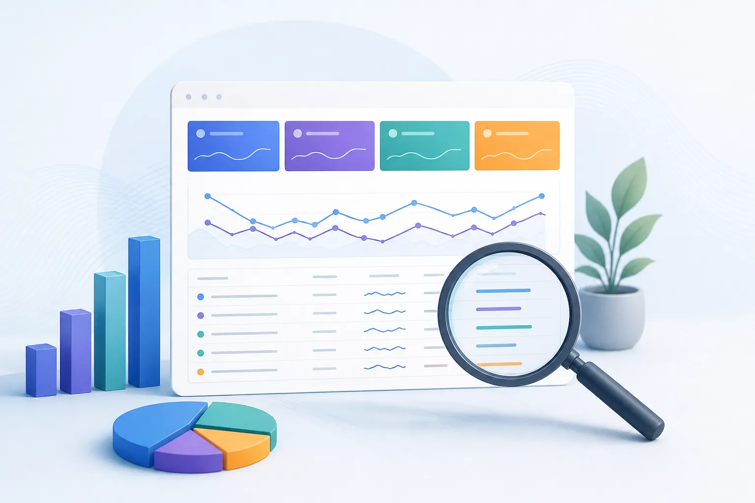 Средняя позиция search console &mdash; Нейтральный редакционный кадр статьи, подходящий анонсу и полному материалу